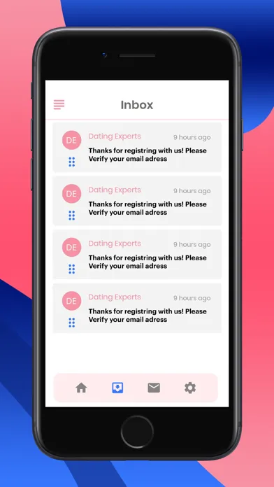 Tangkapan skrin Temporary Email Generator