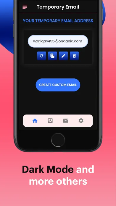 Tangkapan skrin Temporary Email Generator