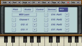 Скриншоты NLog MIDI Synth