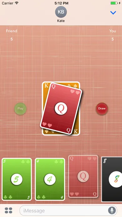 Ảnh chụp màn hình của Crazy 8 for iMessage