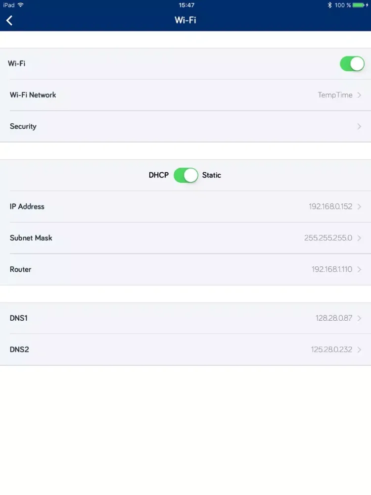 EDGESet - Temptime Corp. iPad 应用截图