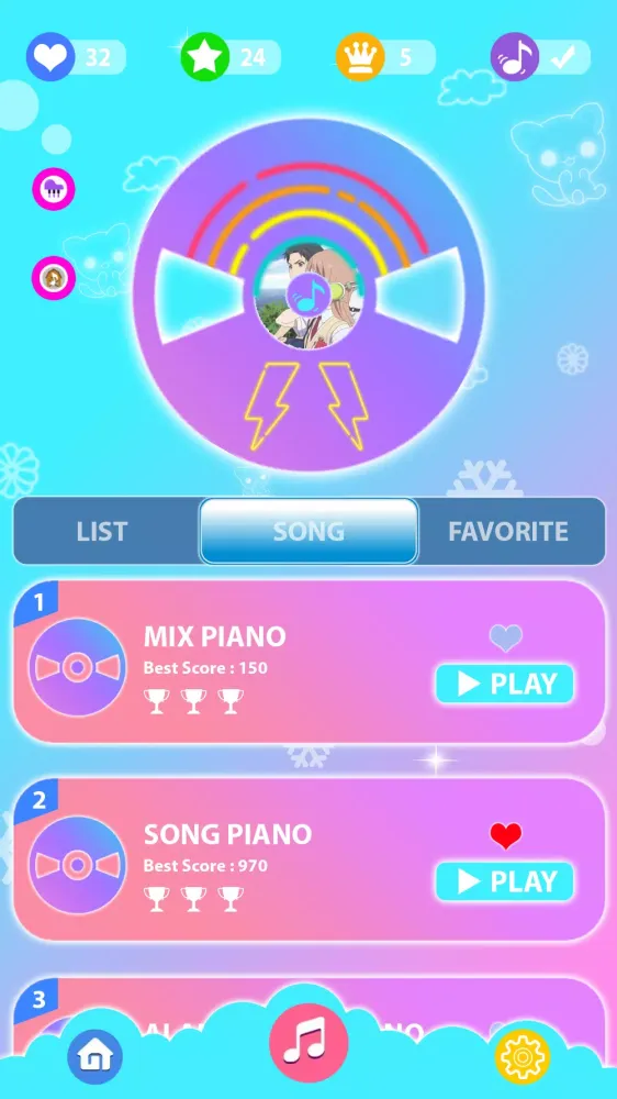 Mikecrack Juegos Piano Game Screenshots