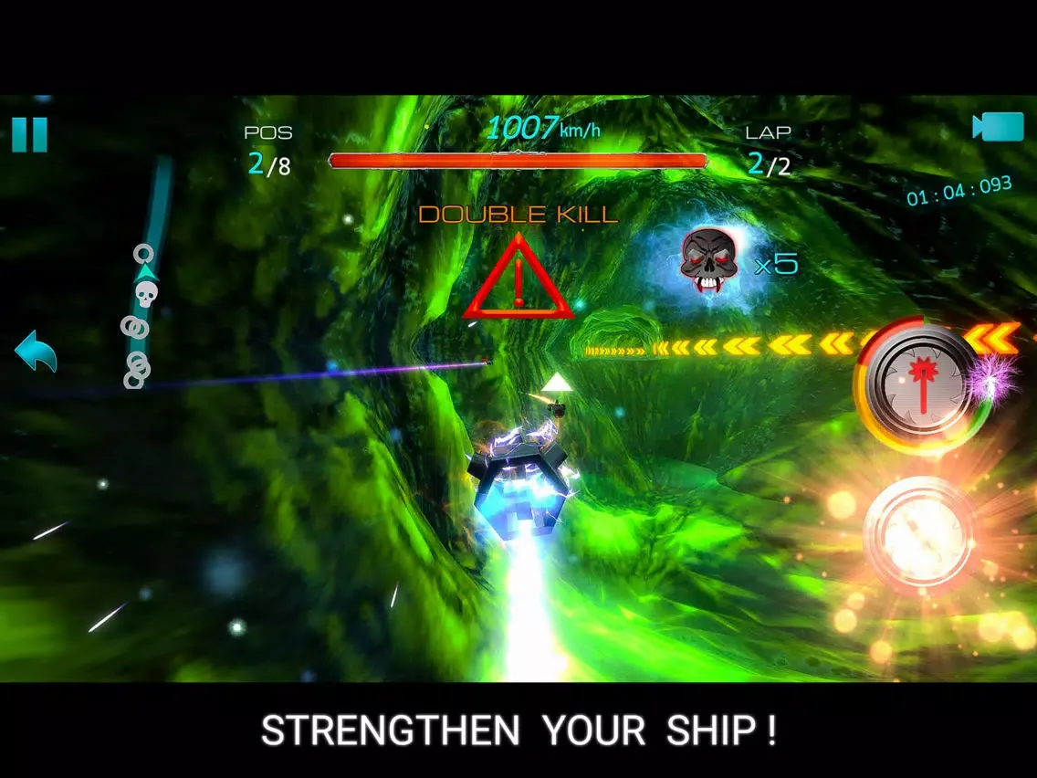 Captures d'écran de Space Race: Ultimate Battle iPad 