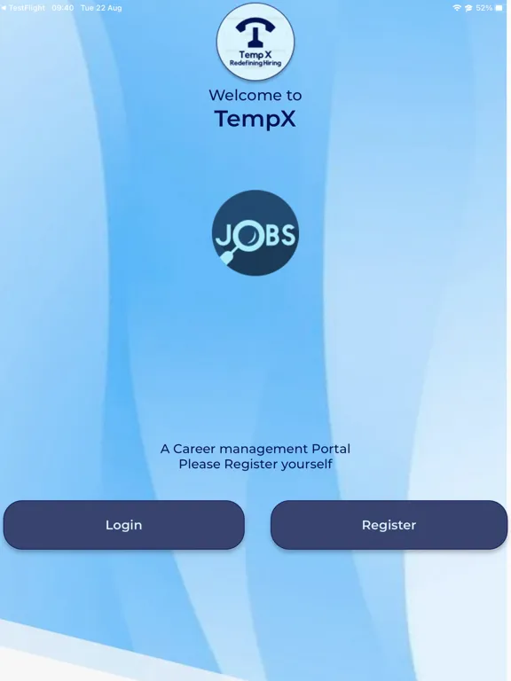 TempX iPad  Screenshots