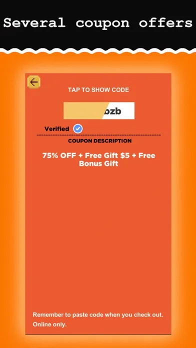 Temu Coupons Screenshots