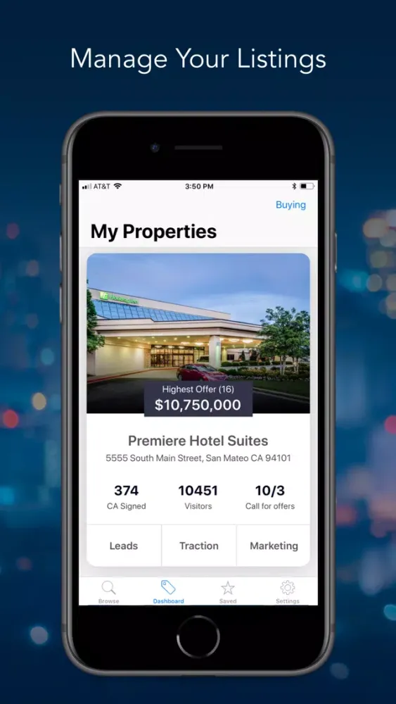 Captures d'écran de Ten-X - Commercial Legacy App
