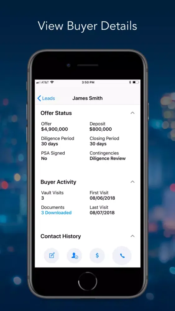 Captures d'écran de Ten-X - Commercial Legacy App