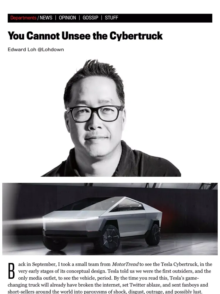 Motor Trend Digital Magazine Screenshots