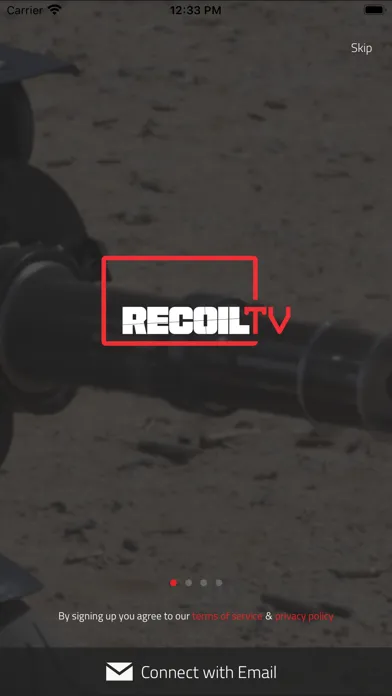 Ảnh chụp màn hình của RecoilTV