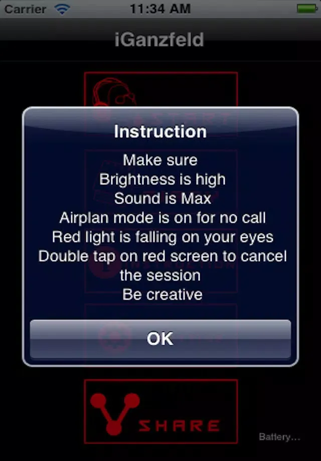 iGanzfeld Screenshots
