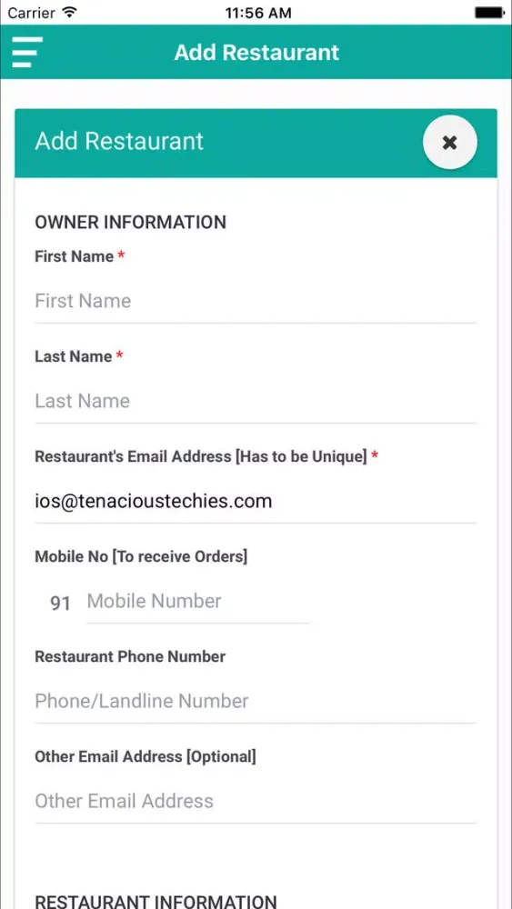 FoodChow Partner應用截圖