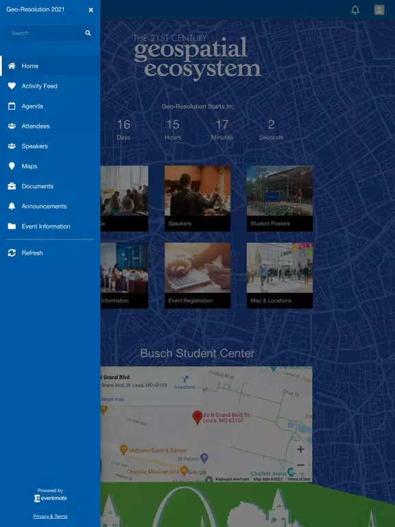 Ảnh chụp màn hình của Geo-Resolution 2021 iPad 
