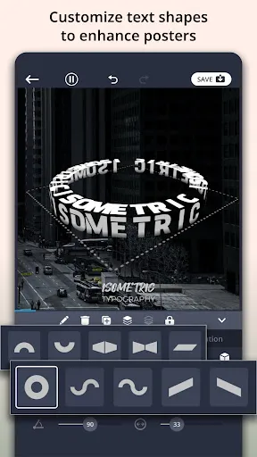 Capturas de tela do TENADA: 3D Animated Text Art