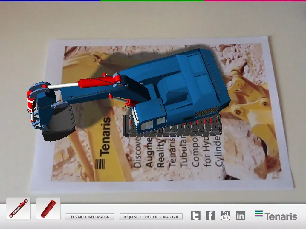 Capturas de tela do Tenaris for Earth Moving Machines iPad 