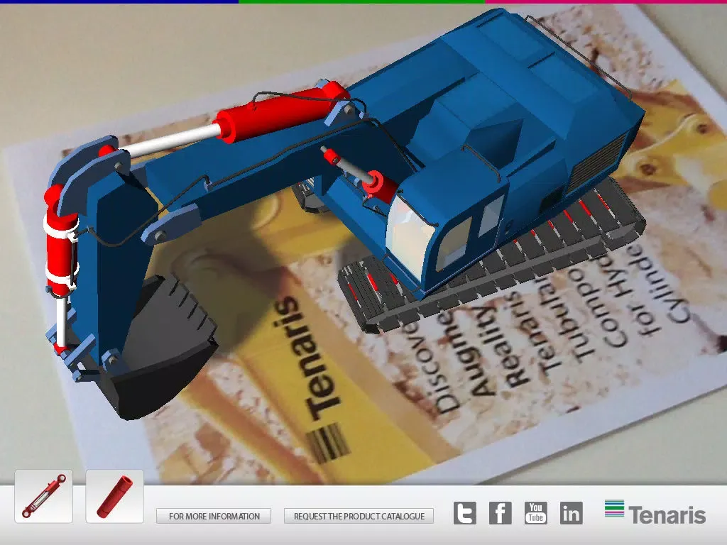 Capturas de tela do Tenaris for Earth Moving Machines iPad 