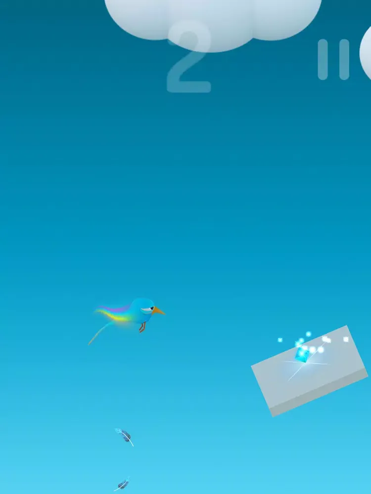 Zrzuty ekranu Bird Can't Fly iPad 