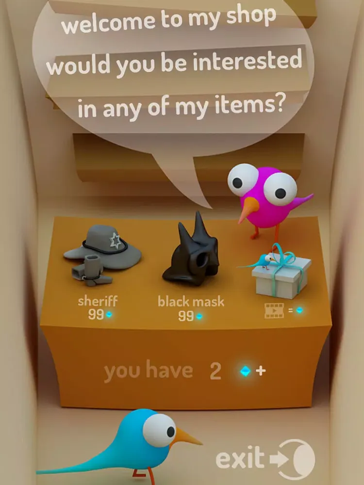 Zrzuty ekranu Bird Can't Fly iPad 