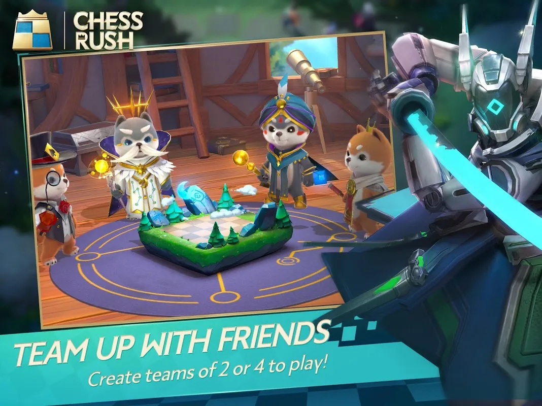 ภาพหน้าจอของ Chess Rush