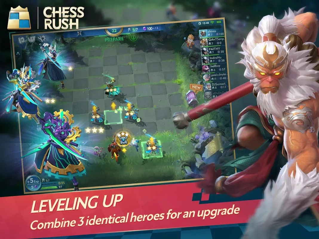 ภาพหน้าจอของ Chess Rush