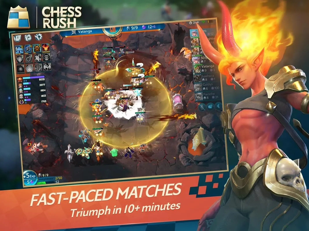 ภาพหน้าจอของ Chess Rush