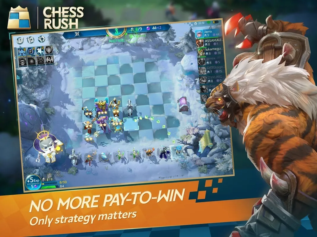ภาพหน้าจอของ Chess Rush
