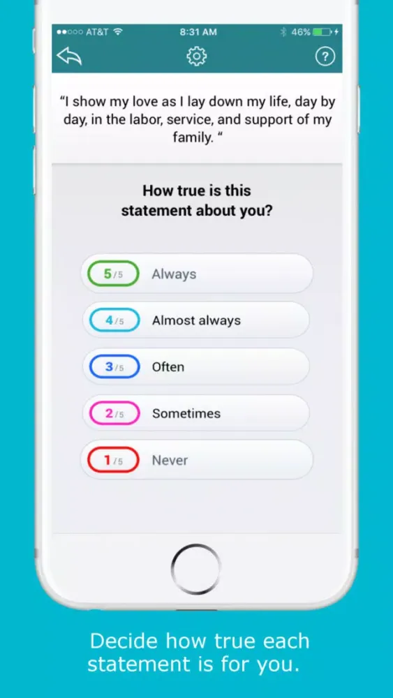 LDS Fathers Self Evaluation Tool - Lite Ekran Görüntüleri