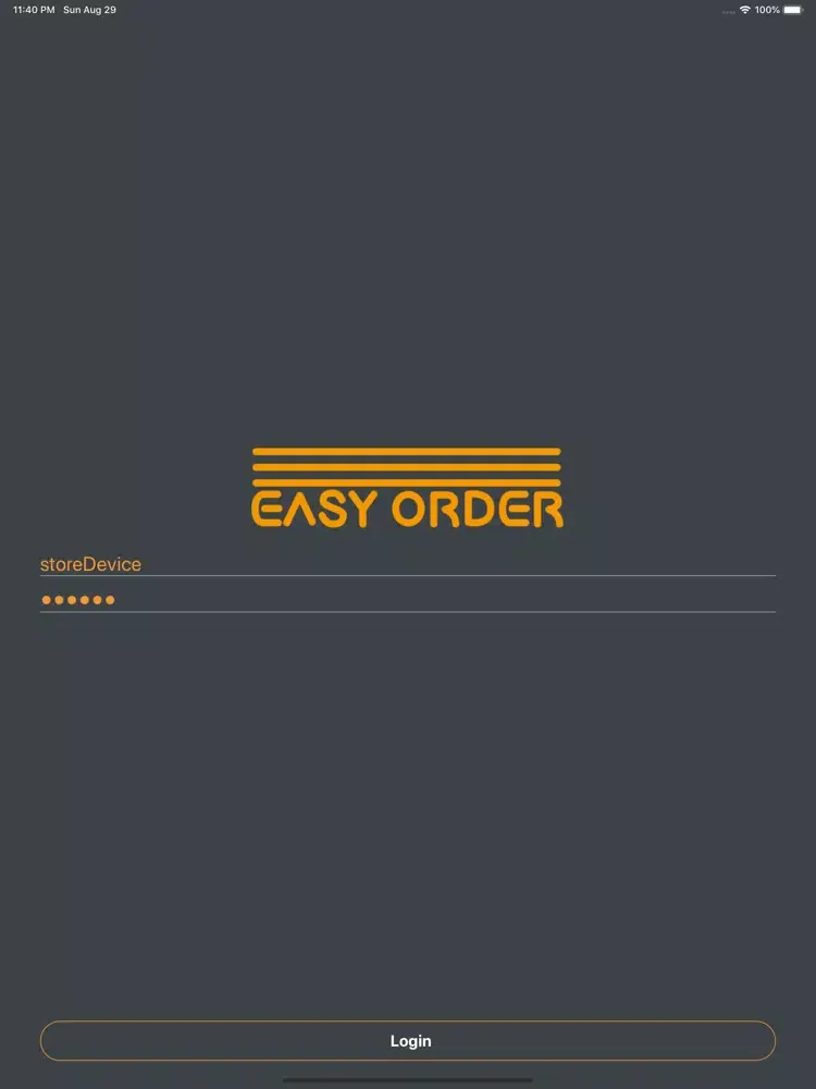 صور Easy Order for Device iPad 