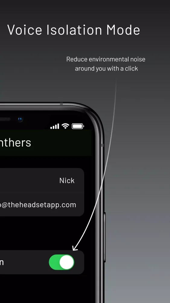 The Headset App Ekran Görüntüleri