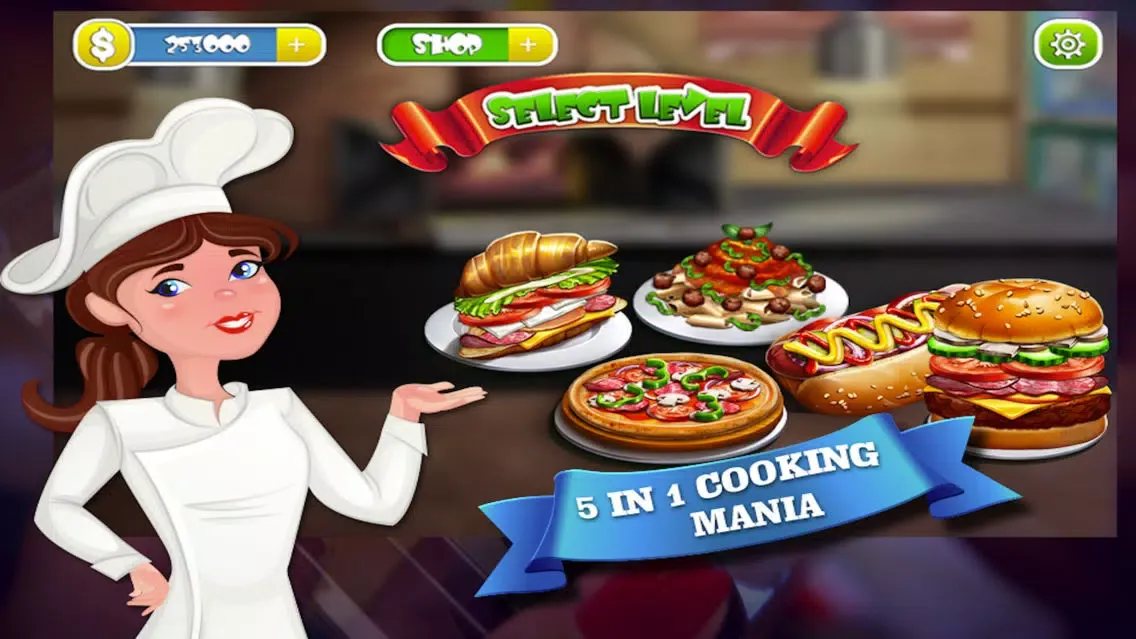 5 in 1 Cooking Game : Papa's Restaurant應用截圖