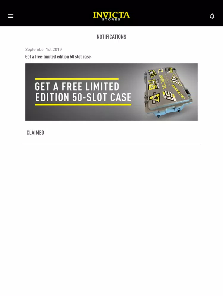 Invicta Loyalty iPad 應用截圖