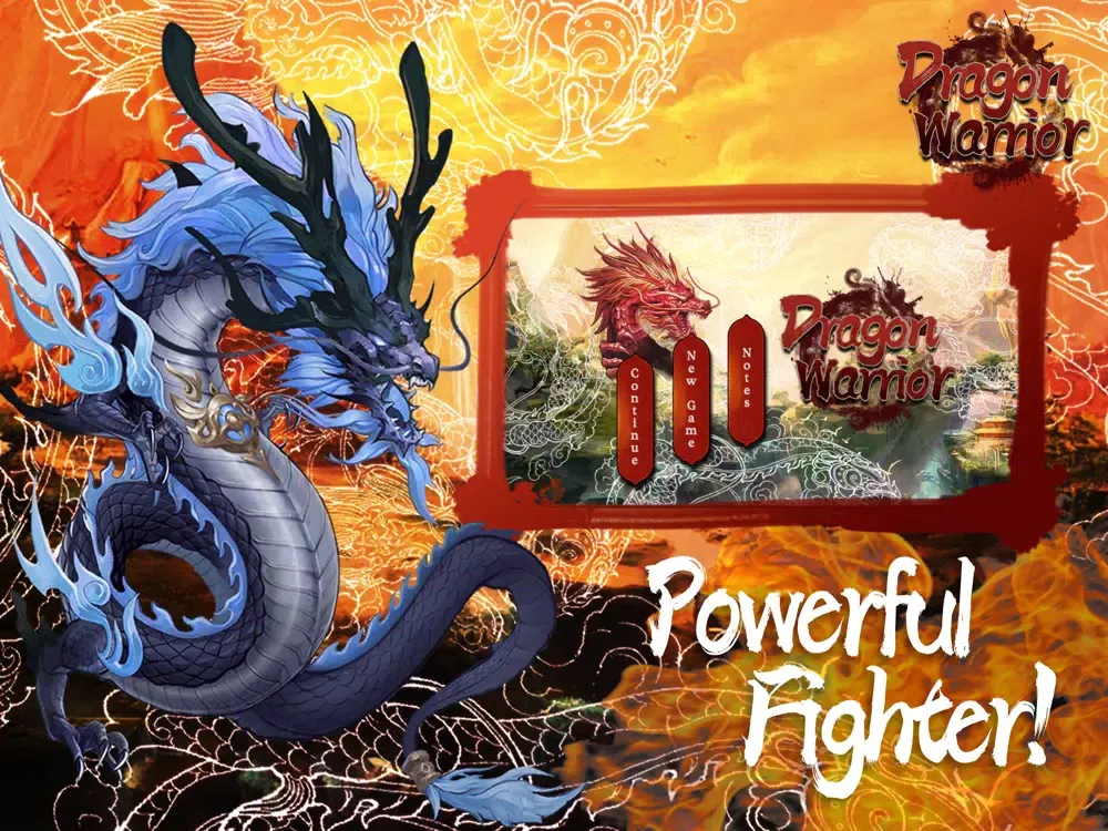 Скриншоты Dragon warrior-Hotblood action iPad 