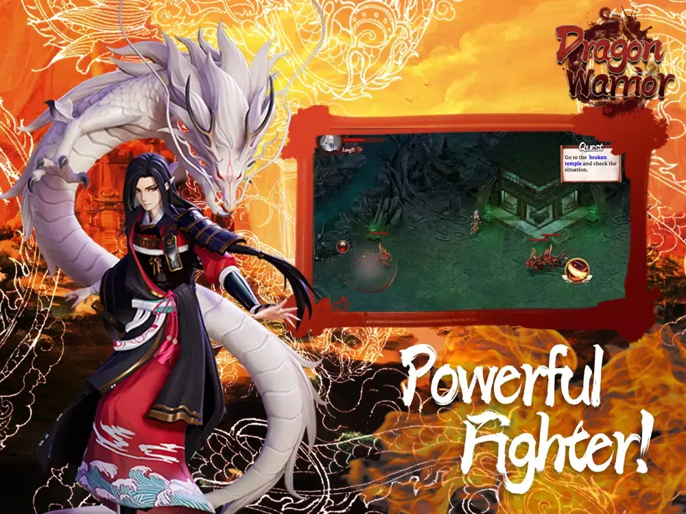 Скриншоты Dragon warrior-Hotblood action iPad 