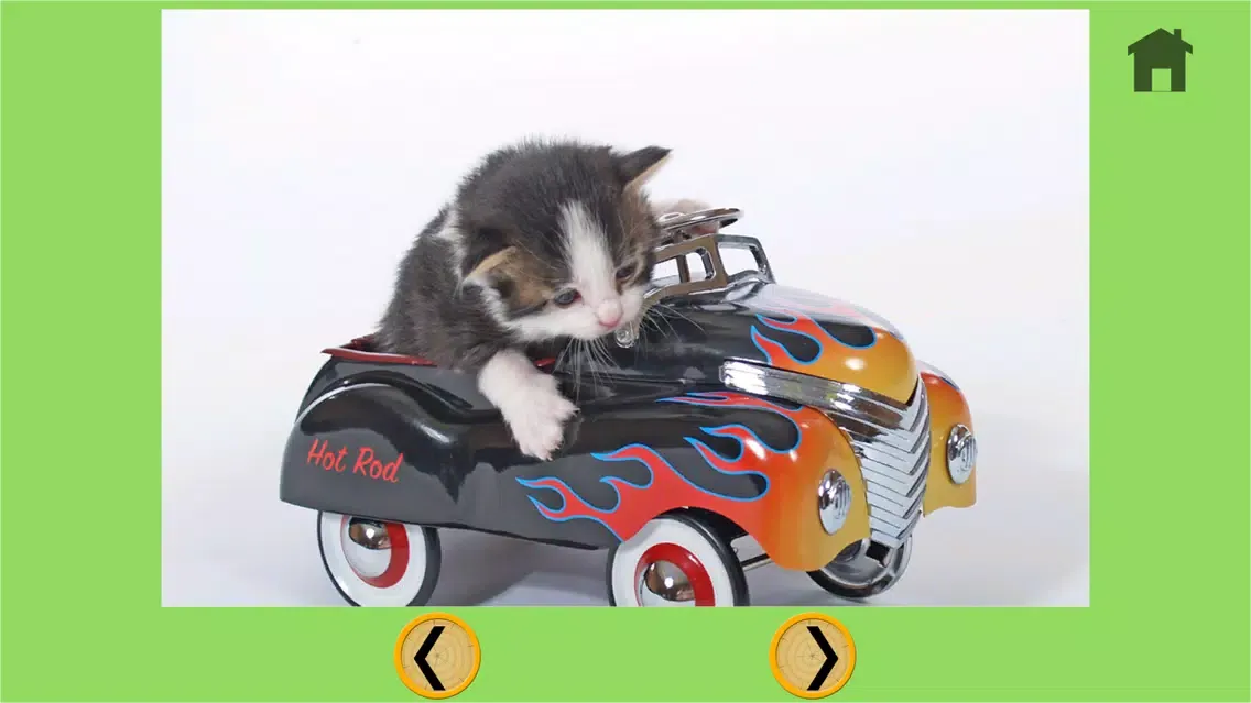 Tangkapan layar cats bowling for children - free game