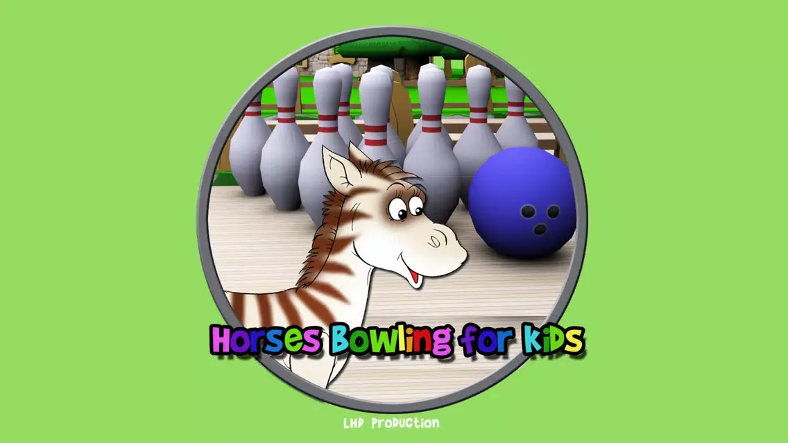 Horse bowling for kids - free game应用截图
