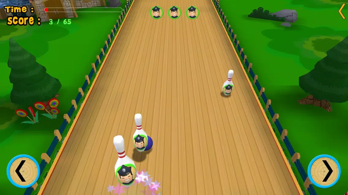 Horse bowling for kids - free game应用截图
