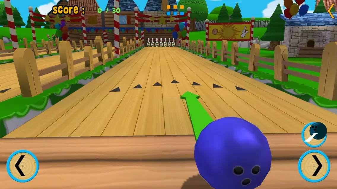 ภาพหน้าจอของ turtles bowling for kids - free game