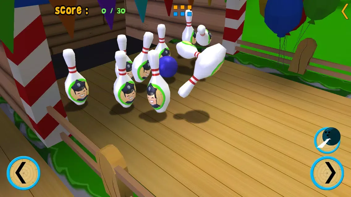 ภาพหน้าจอของ turtles bowling for kids - free game