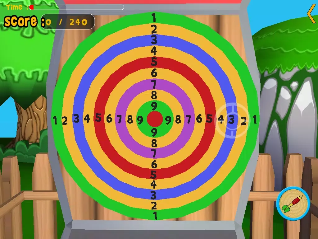 صور turtles and darts for kids - free game iPad 