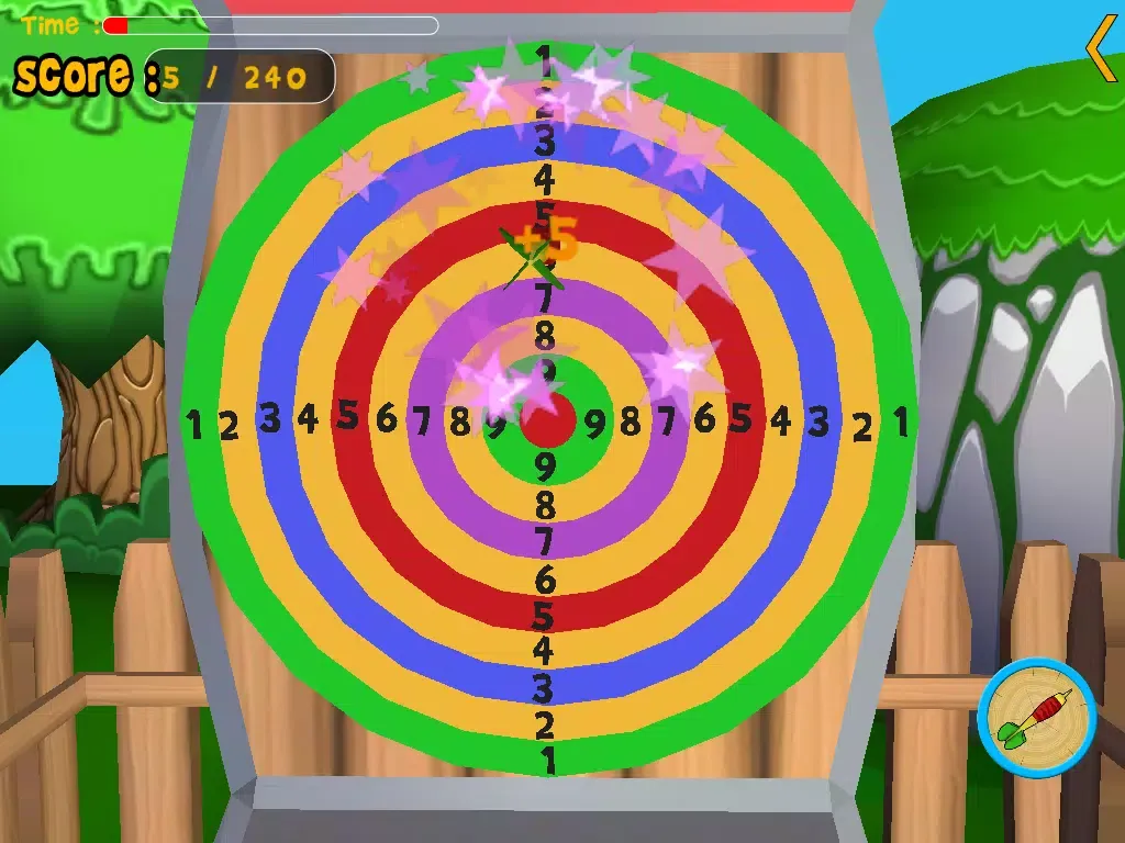 صور turtles and darts for kids - free game iPad 