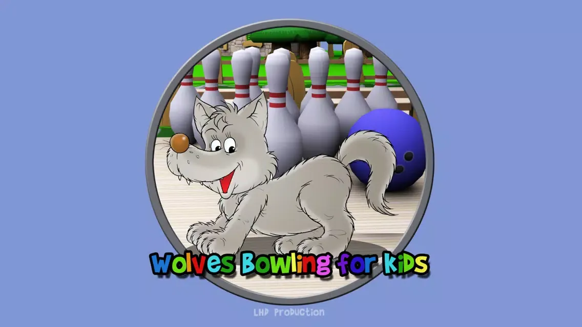 wolves and bowling for children - free game Screenshots