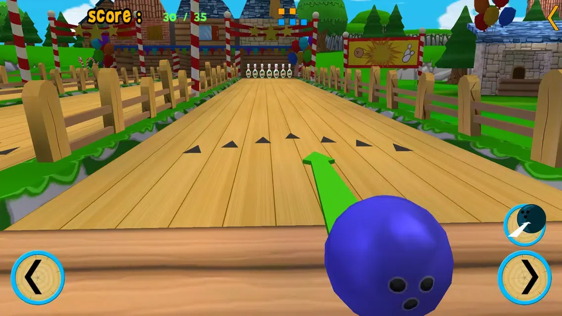 wolves and bowling for children - free game Screenshots