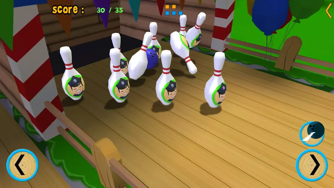wolves and bowling for children - free game Screenshots
