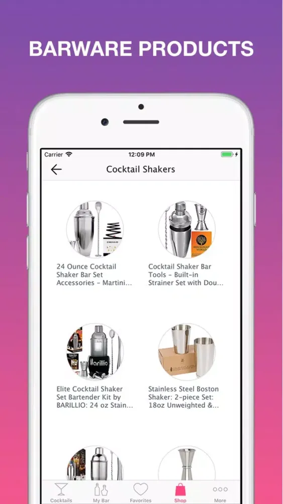 Cocktail builder سکرین شاٹس