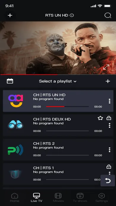 MyTV GO Screenshots