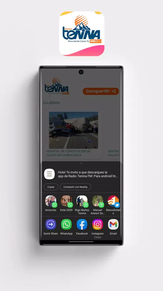 Capturas de pantalla de Radio Tenina Fm