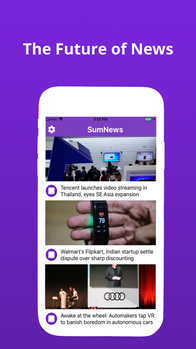 SumNews - Summarized News سکرین شاٹس