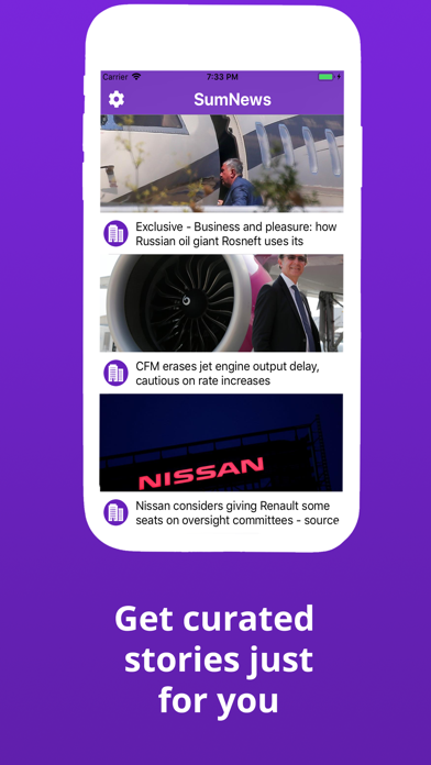 SumNews - Summarized News سکرین شاٹس