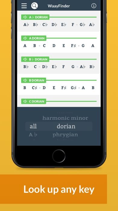 تصاویر WaayFinder: Music Key Finder