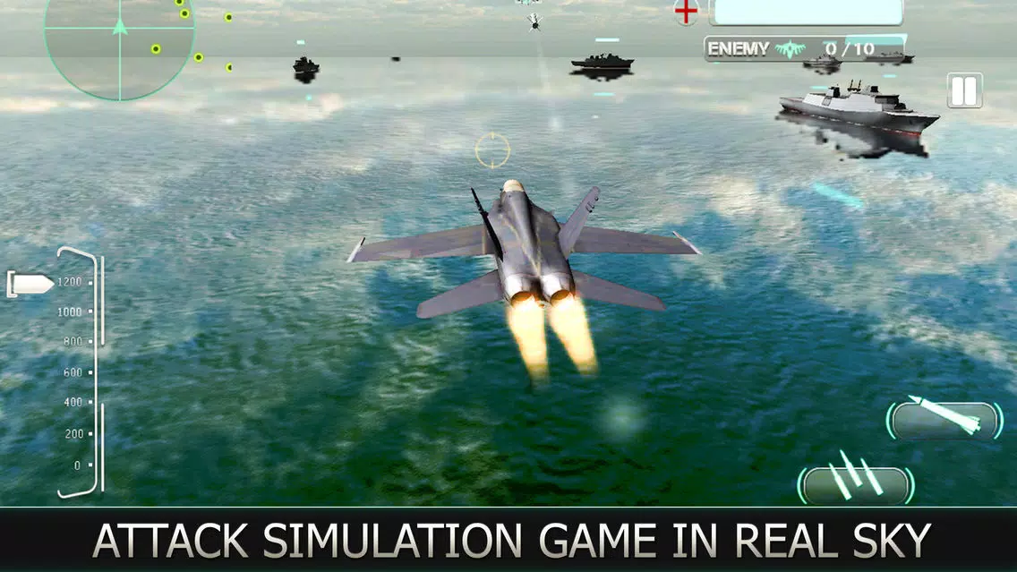 Tangkapan layar Air Force Jet Fighter 3D