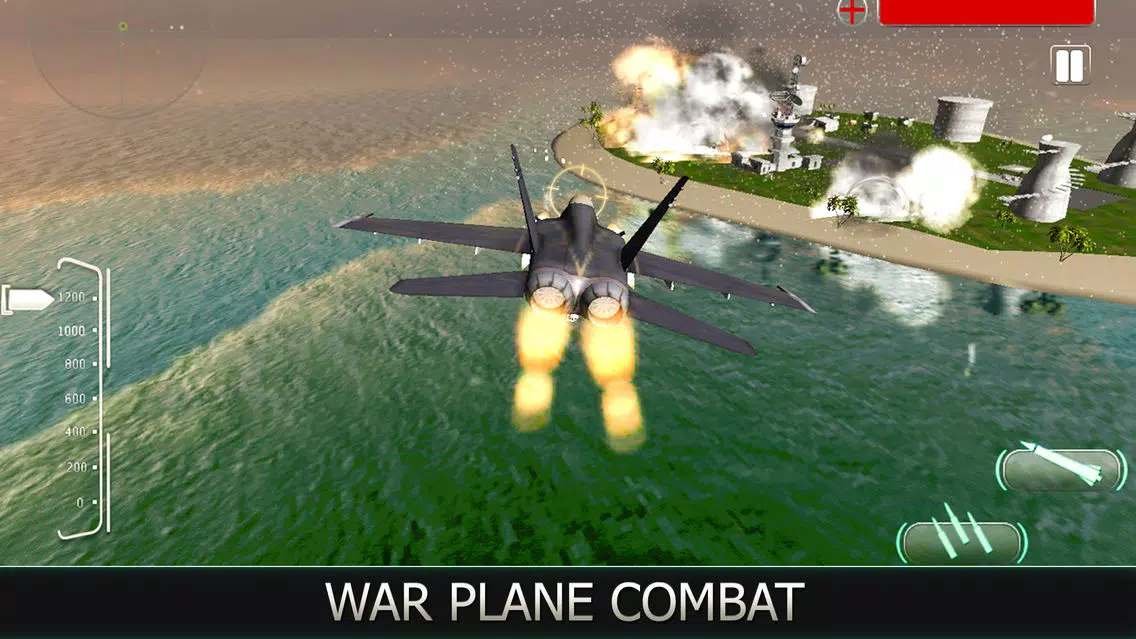 Tangkapan layar Air Force Jet Fighter 3D